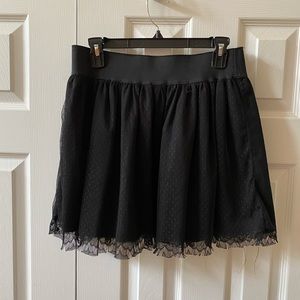 Forever 21 black mini skirt.